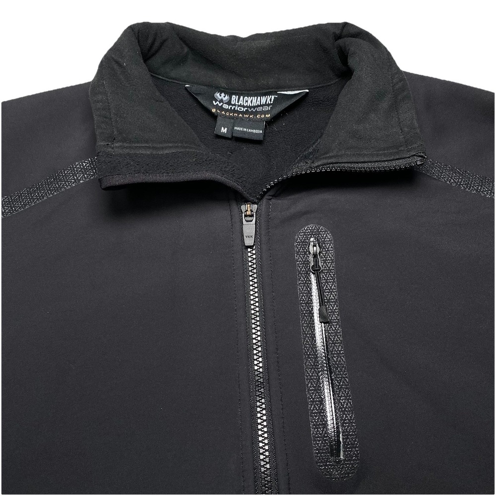 Blackhawk Ops Jacket M Mens Tactical Softshell Utility Gorp Black